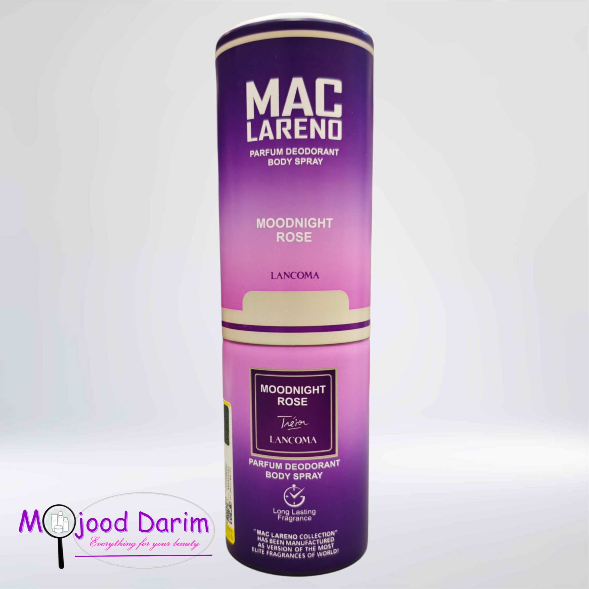 اسپری عطر مک لارنو مود نایت رز | MAC LARENO MOODNIGHT ROSE — تصویر ۲
