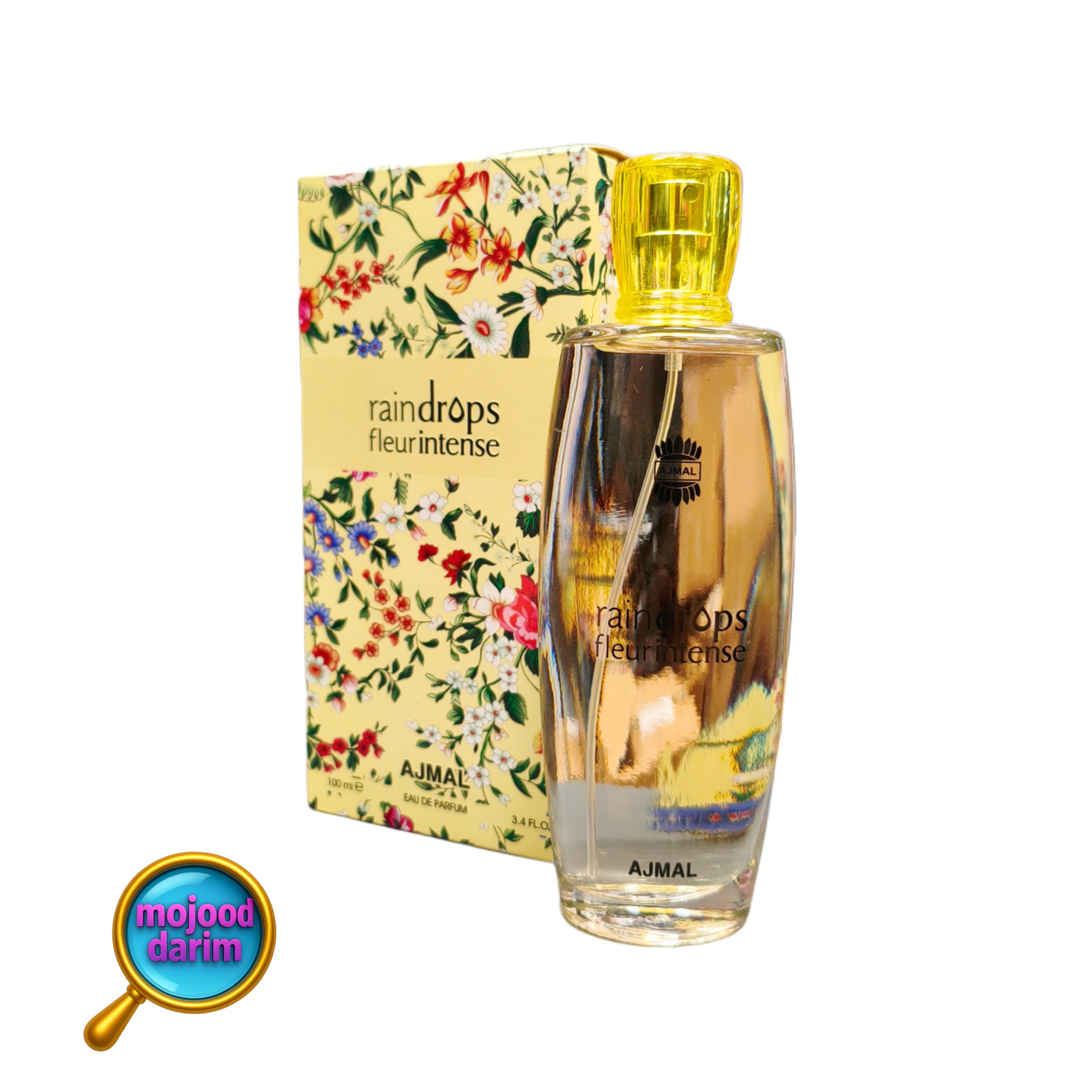 عطر اجمل رین دراپس فلور اینتنس زنانه اصل 100 میل | Ajmal Raindrops Fleur Intense